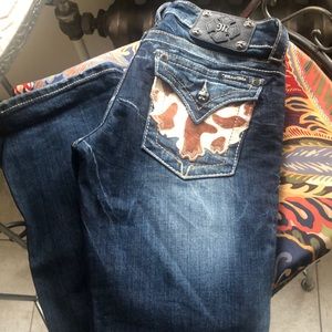 Miss Me jeans, 26, boot style